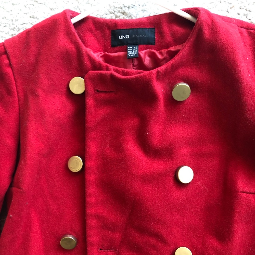 MANGO red coat